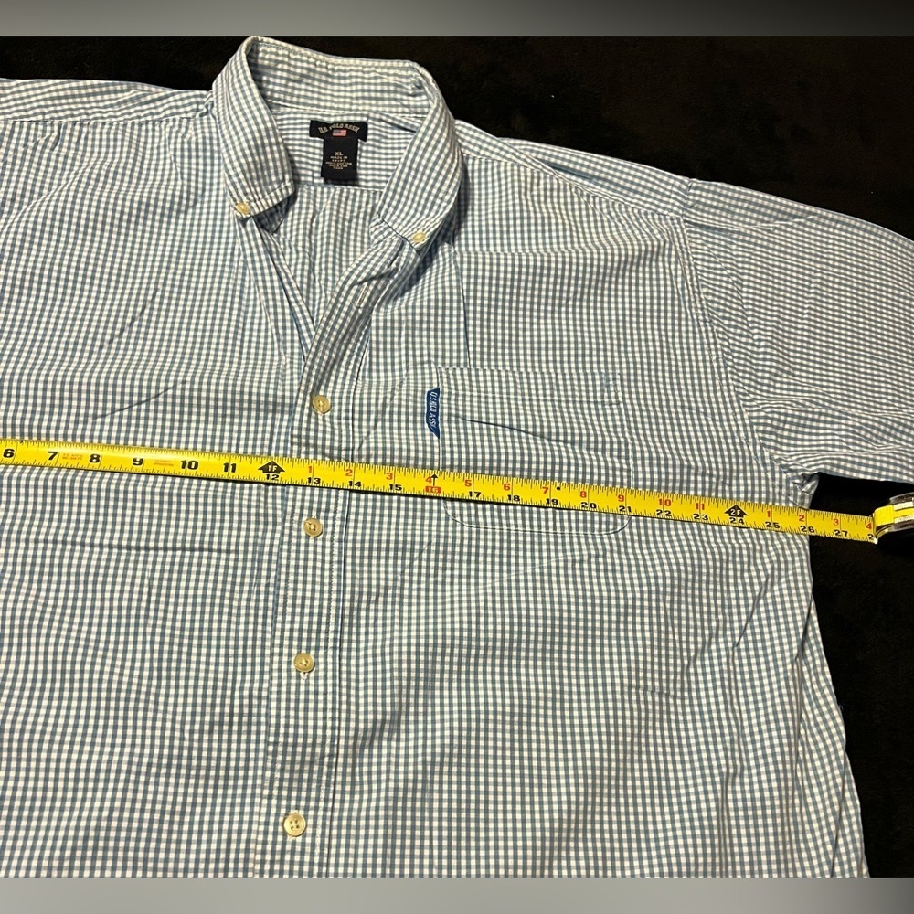 Vtg 90s US Polo Association Button down Blue Shirt Men’s XL -EUVC - Picture 4 of 6